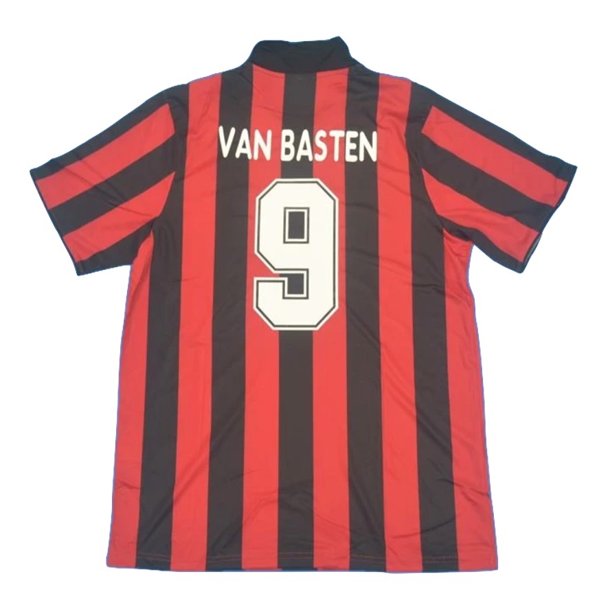 1988-89 AC Milan Domicile Maillot VAN BASTEN 9