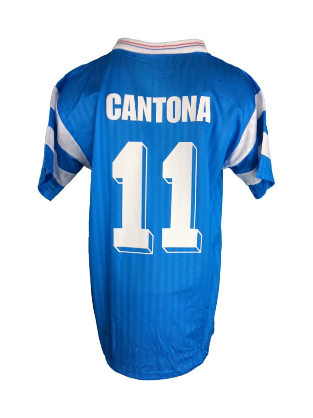 1990 Marseille Exterieur Maillot CANTONA 11