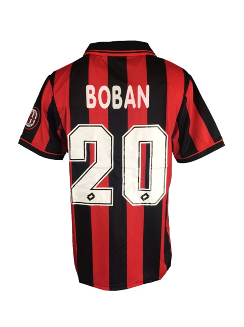 1996 AC Milan Home Shirt BOBAN 20