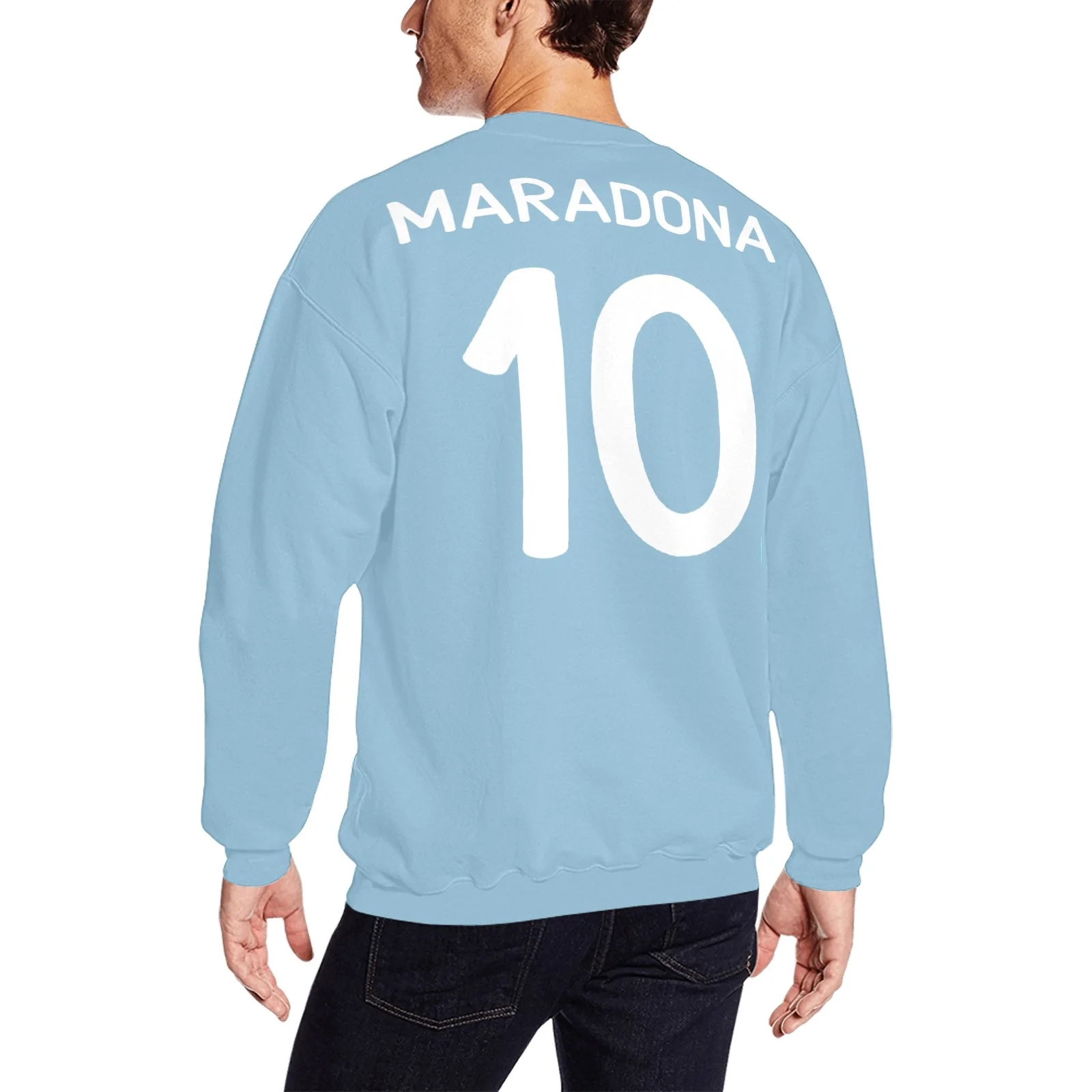 1987 1988 Home Long Sleeves Shirt Maradona #10 Campioni