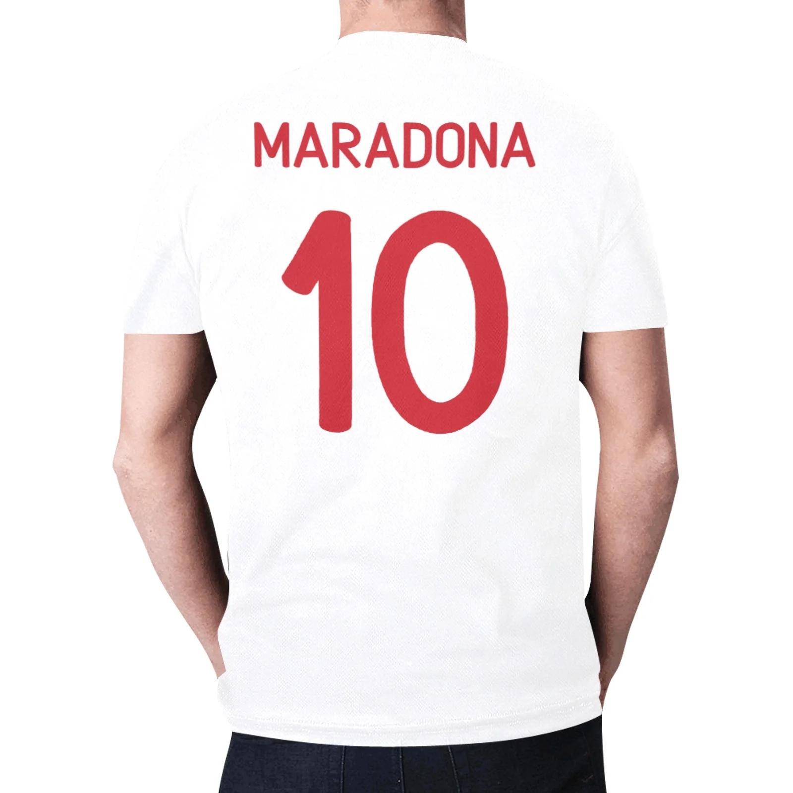 1987 88 Away Shirt Maradona #10