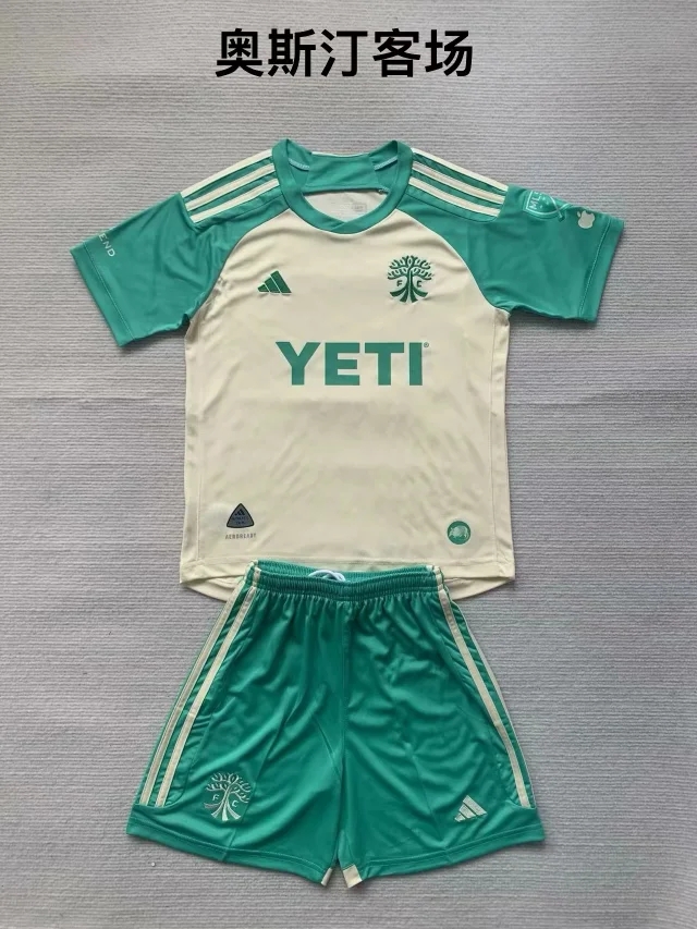 2024-25 Austin Fc Ensemble de Vetements de Enfants Maillot