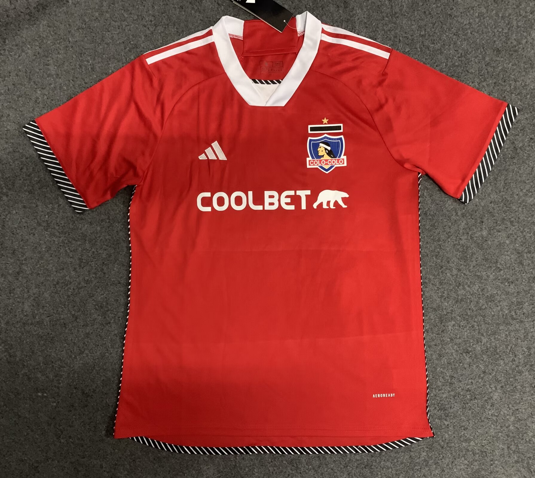 2024 25 Colo Colo Third Away Red Jersey