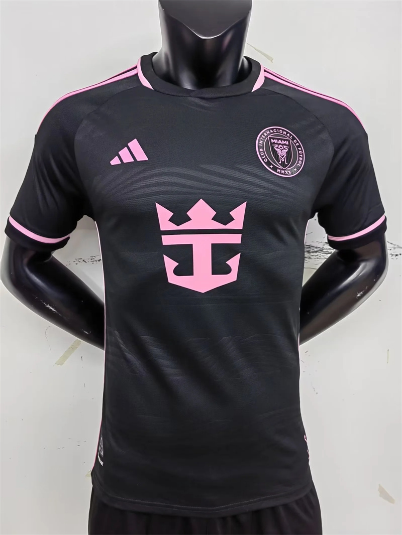 2024 25 Inter Miami Away Black Authentic Jersey