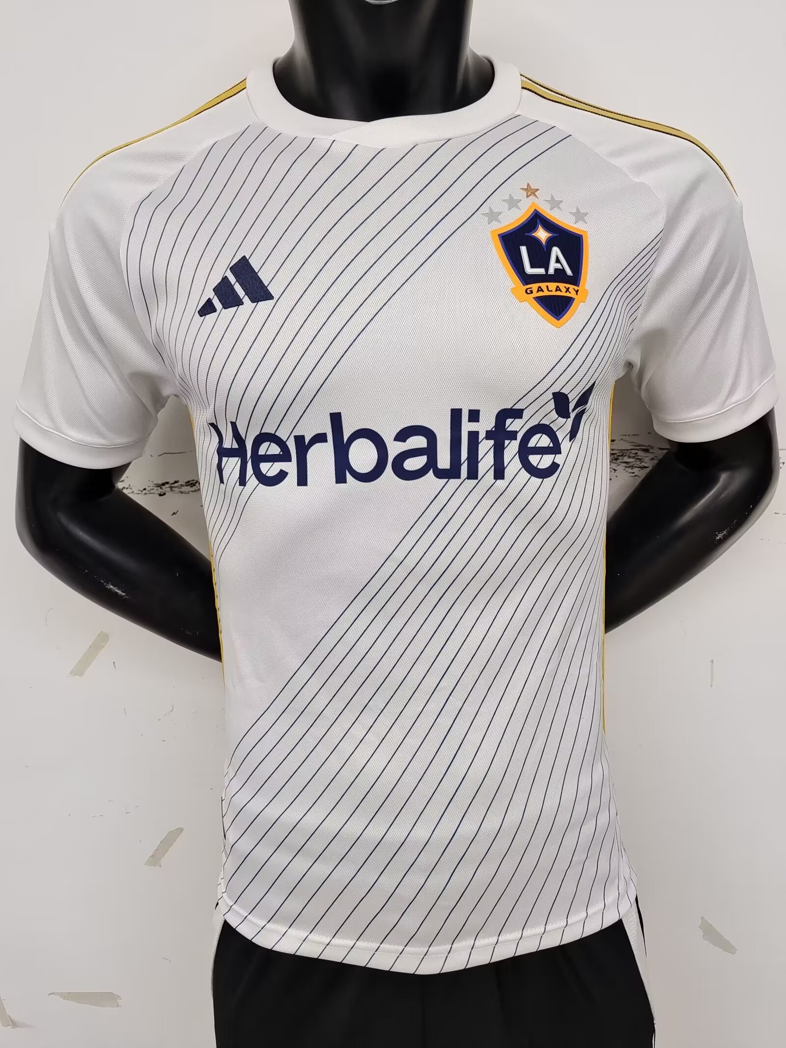 2024/2025 Los Angeles Galaxy Domicile Blanc Authentique Maillot