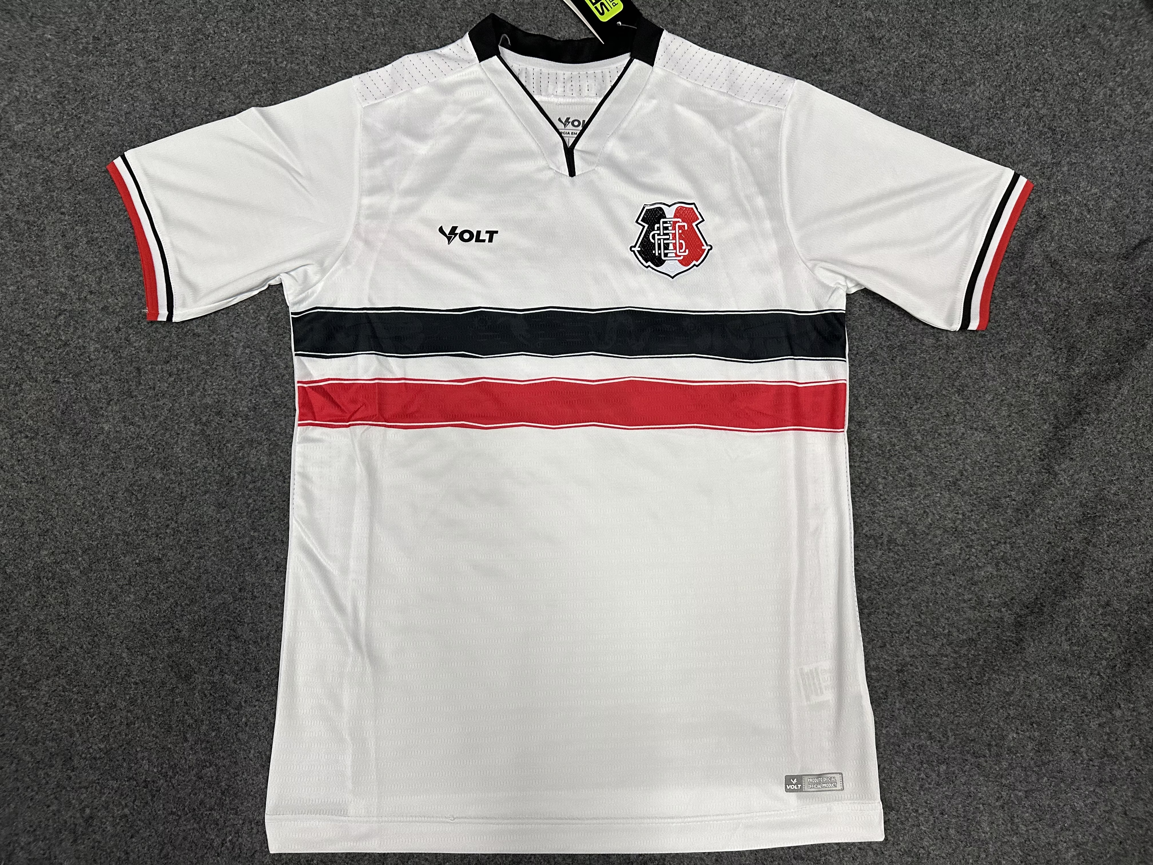 2024-25 Santa Cruz Home White Soccer Jersey