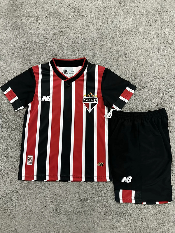 2024/25 Sao Paulo Away Kids Kit Jersey