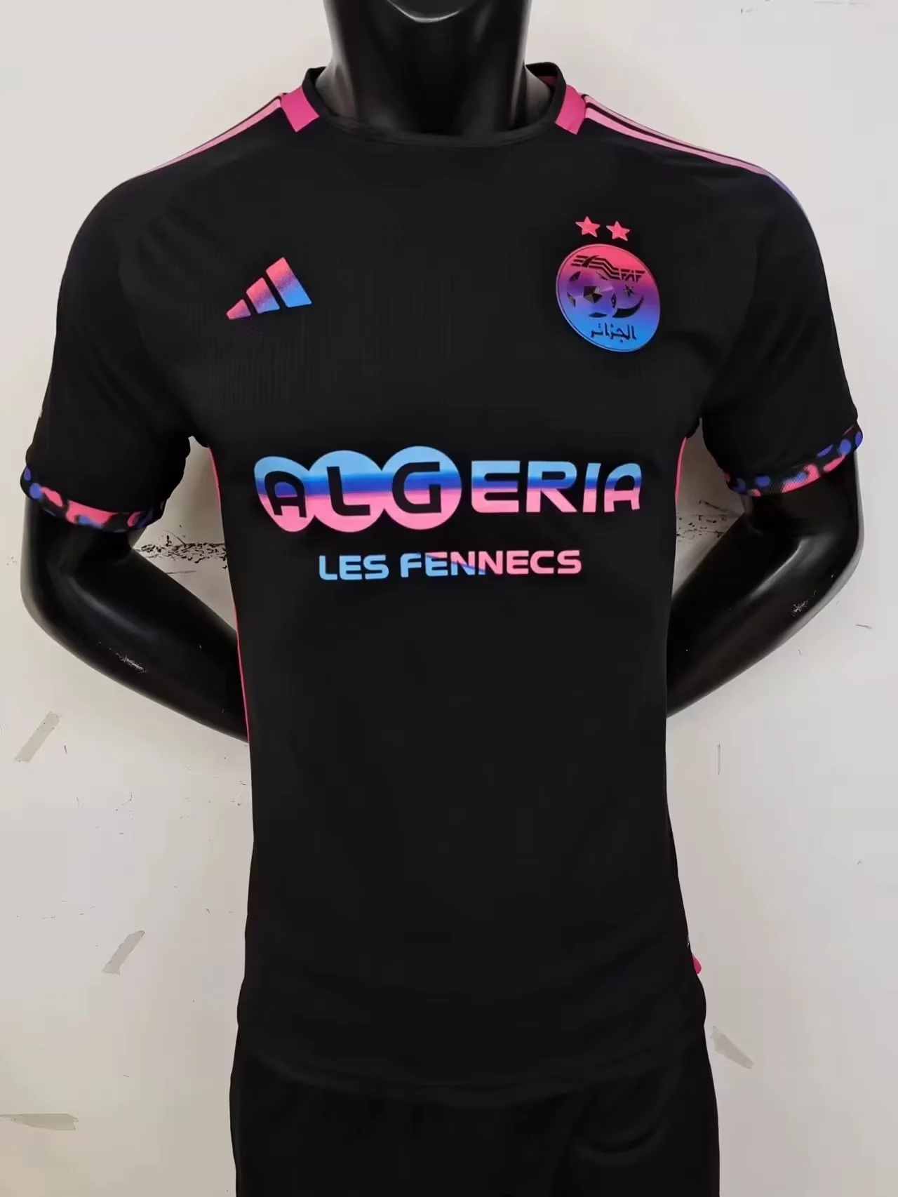 2024 25 Algeria Noir Authentique Maillot