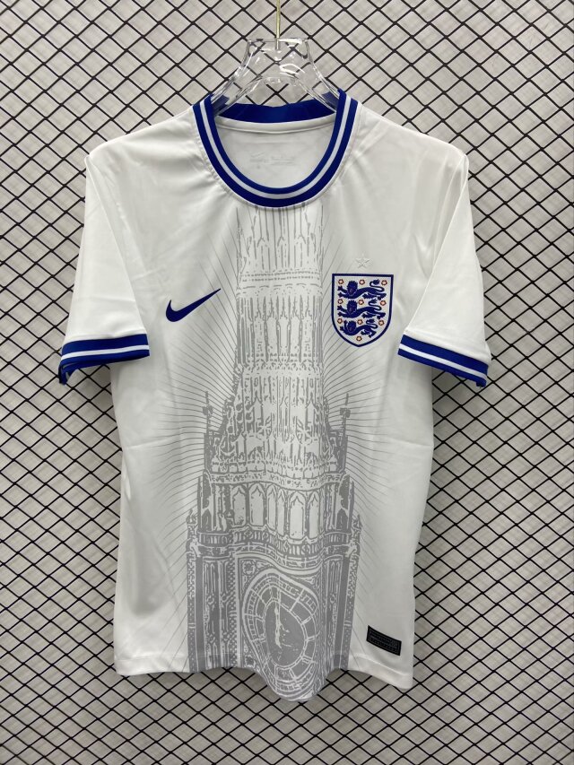 2024-2025 Angleterre Blanc Entrainement Maillot