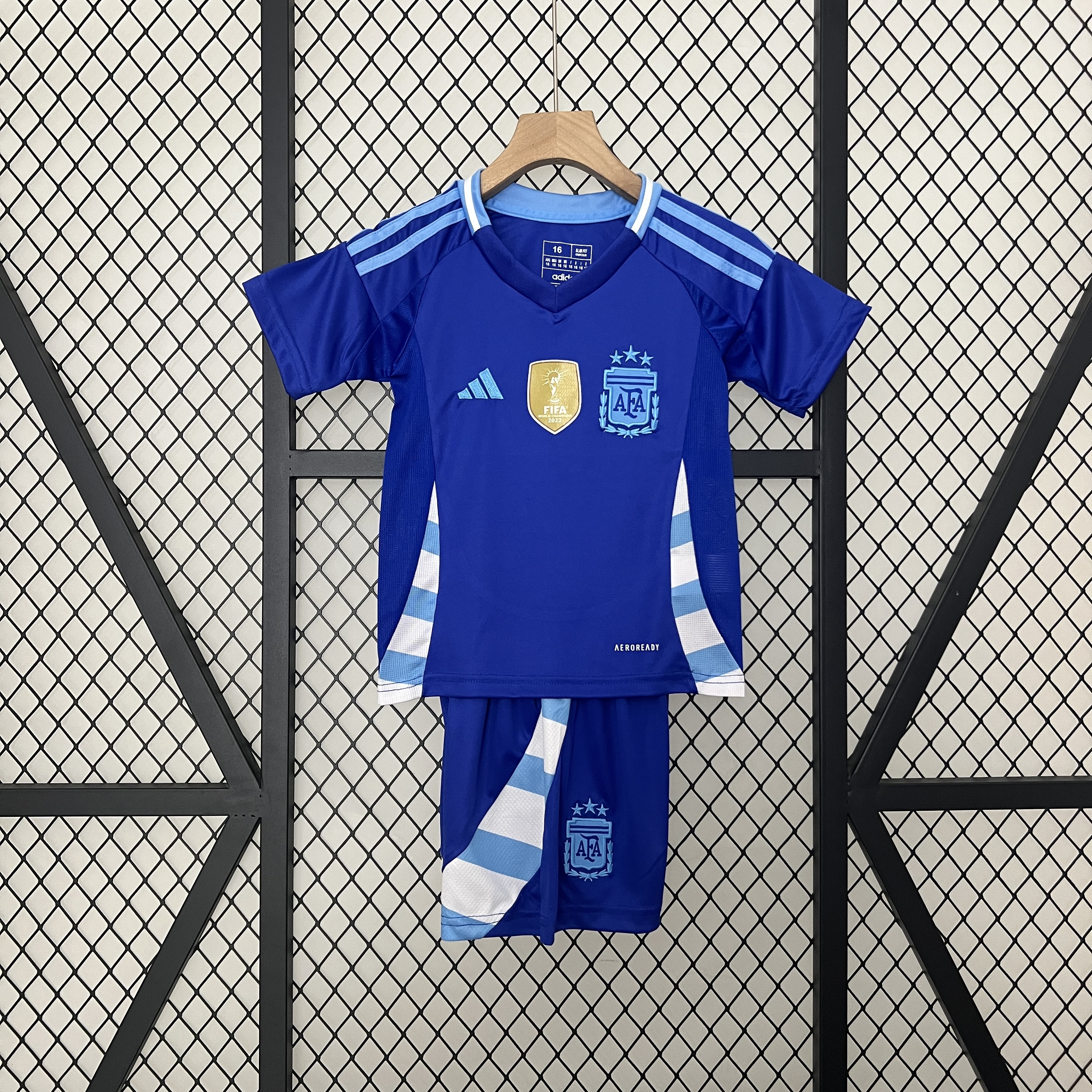 2024 25 Argentina Away Kids Jersey