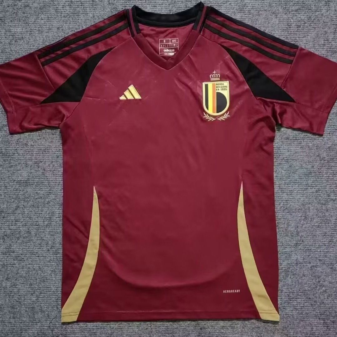 2024 25 Belgium Home Jersey