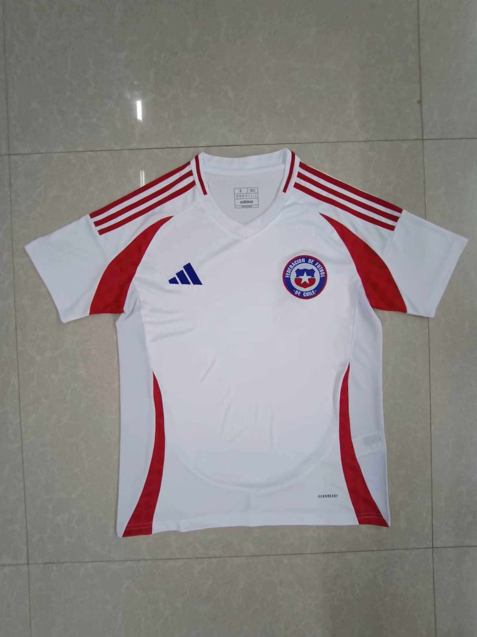 2024 2025 Chili Exterieur Blanc Maillot