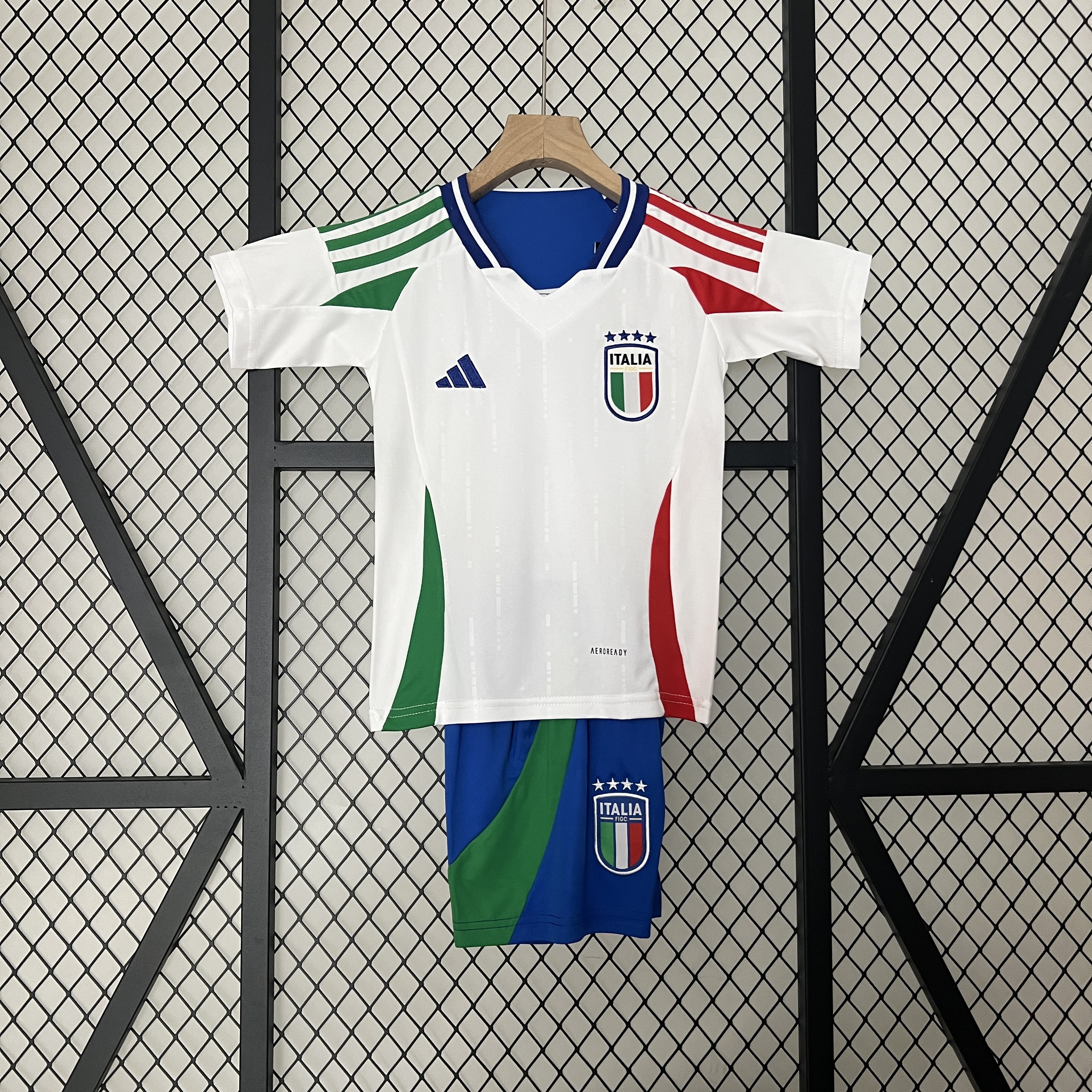 2024-2025 Italie Exterieur Enfants Maillot