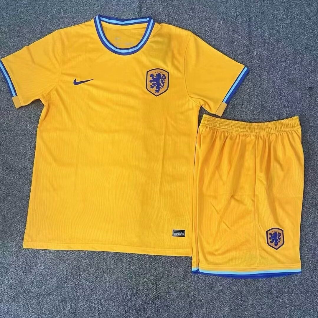 2024/2025 Pays-Bas Domicile Enfants Maillot