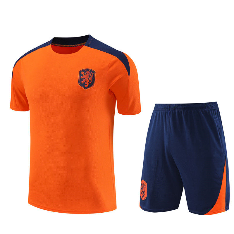 2024/25 Pays-Bas Domicile Entrainement Vestement Orange Maillot