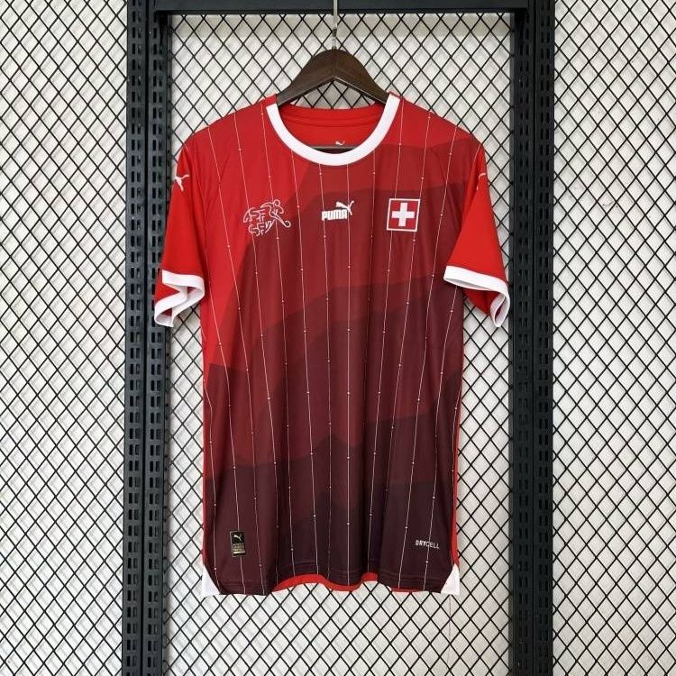 2024 25 Switzerland Home Jersey