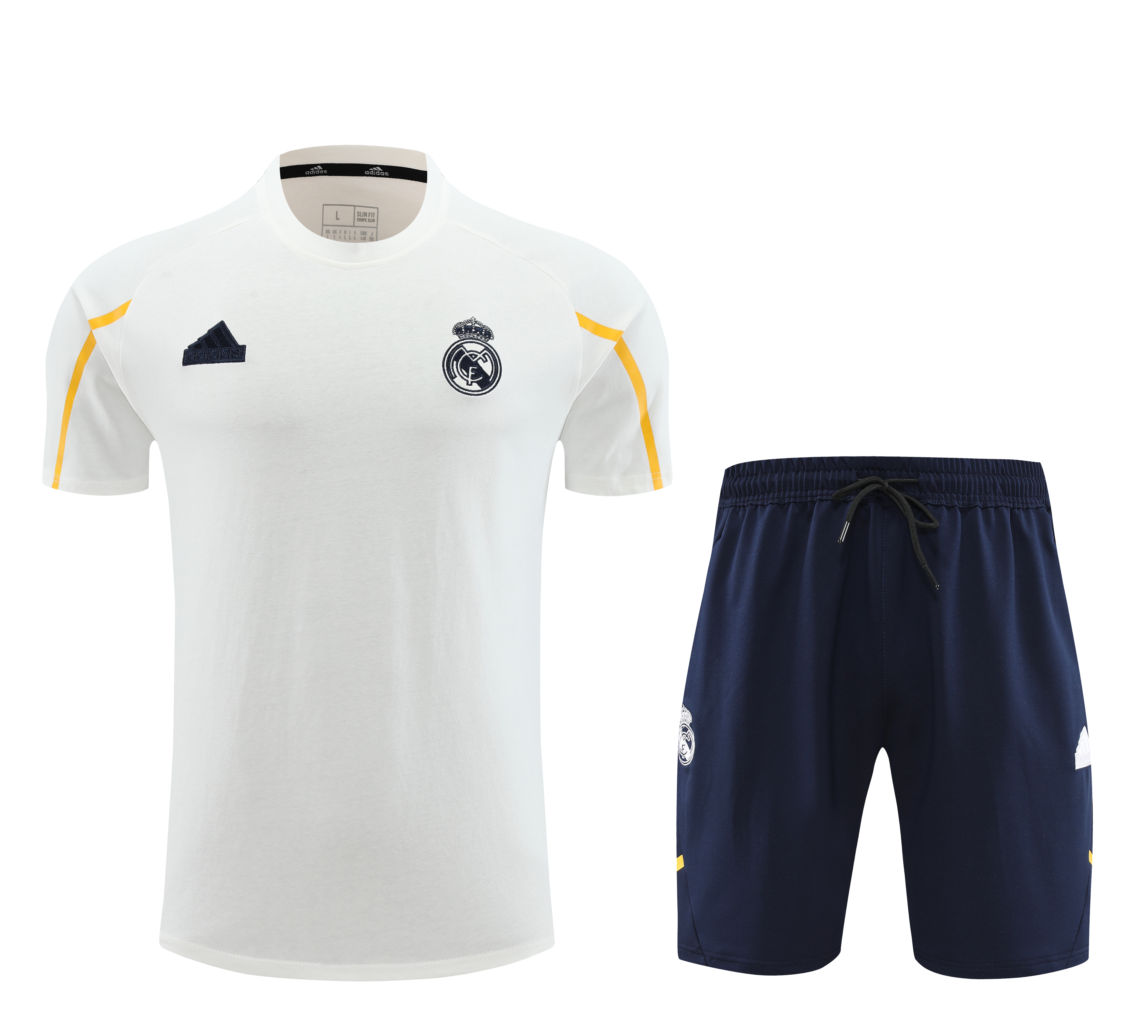 2024 2025 Real Madrid White Training Suit Jersey