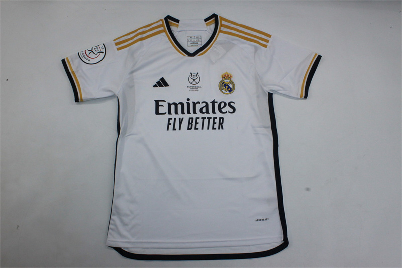 2024/2025 Real Madrid Home Supercopa Final Jersey