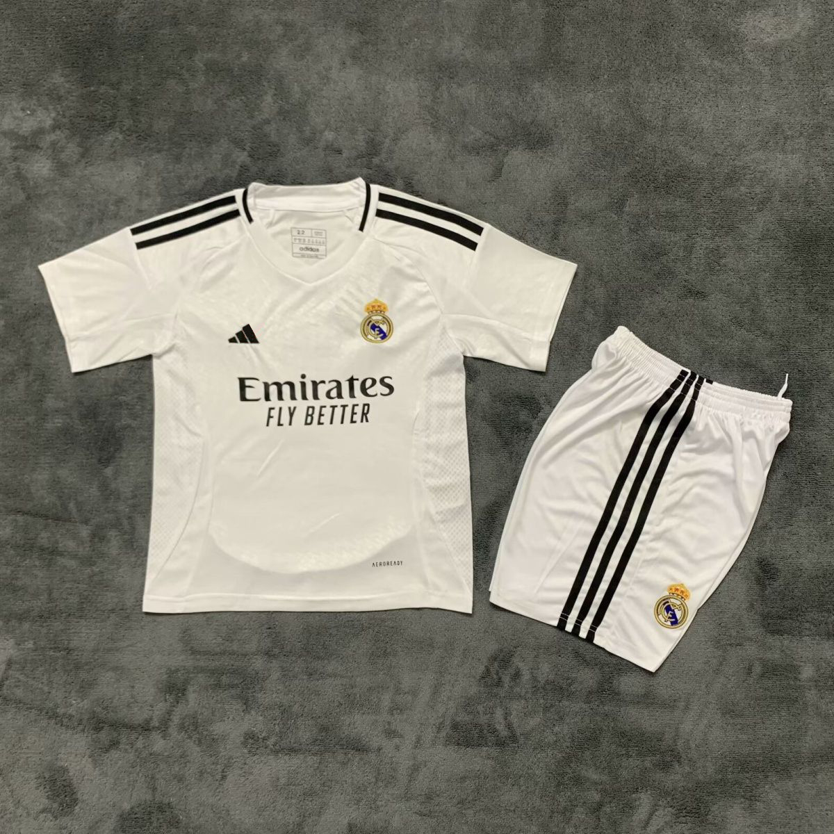 2024/25 Real Madrid Home Kids Jersey