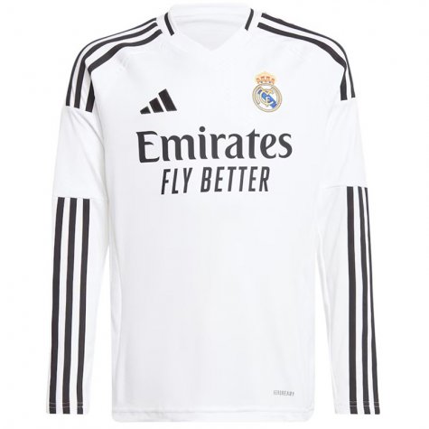 2024/25 Real Madrid Manches Longues Domicile Maillot