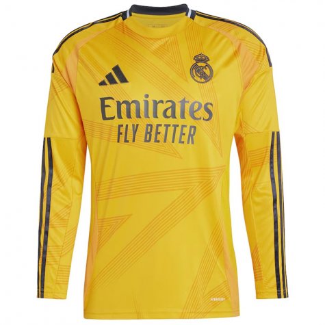 2024 25 Real Madrid Manches Longues Exterieur Maillot