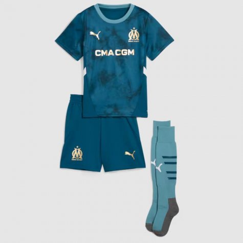 2024-25 Marseille Enfants Exterieur Maillot