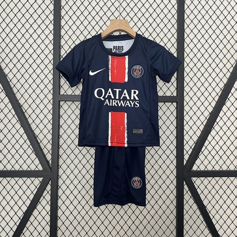 2024-2025 Paris Saint Germain Kids Home Jersey