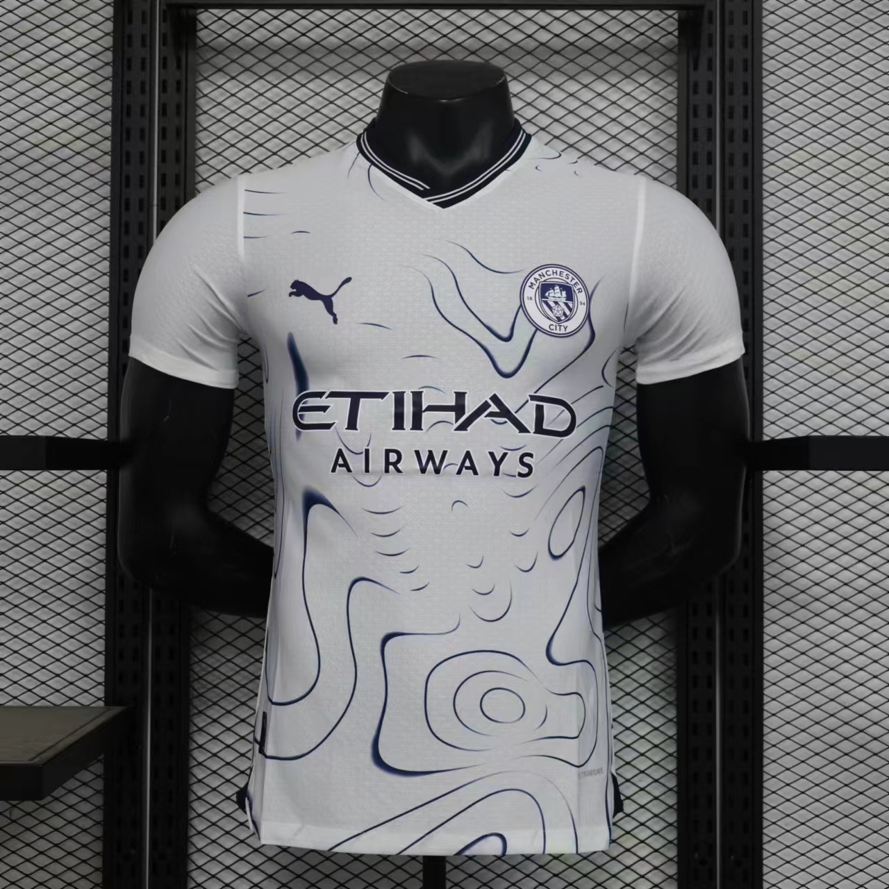 2024/2025 Manchester City Authentic Special Edition White Jersey