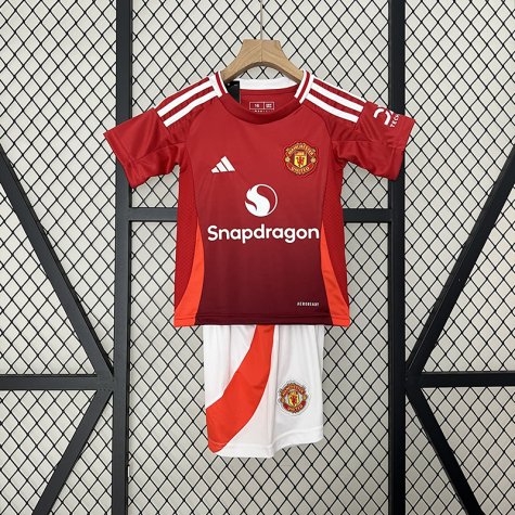 2024-25 Manchester United Enfants Domicile Maillot