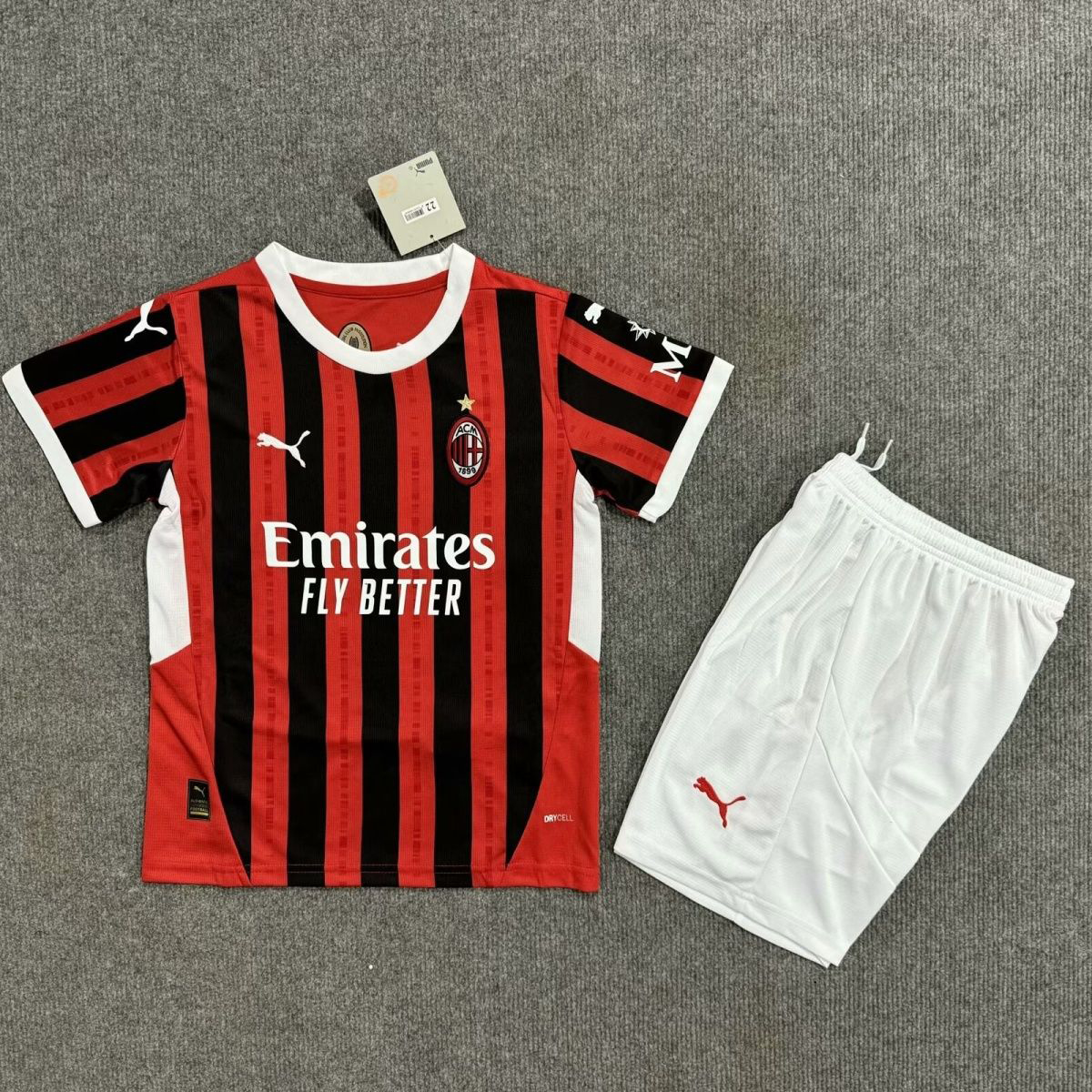 2024 2025 AC Milan Domicile Enfants Maillot