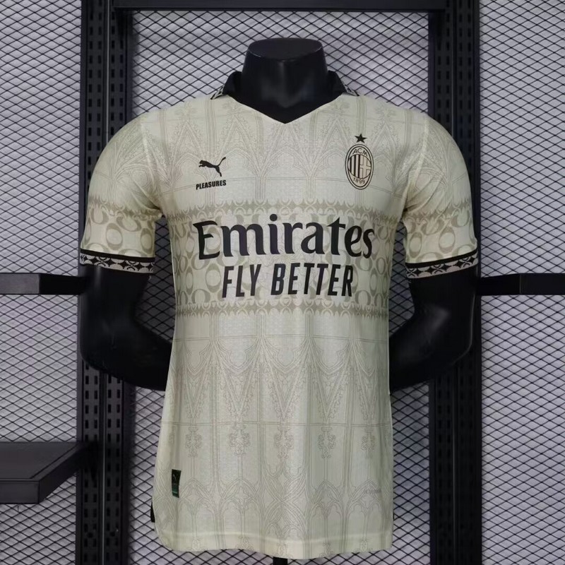 2024 25 AC Milan Quatrieme Blanc Authentique Maillot