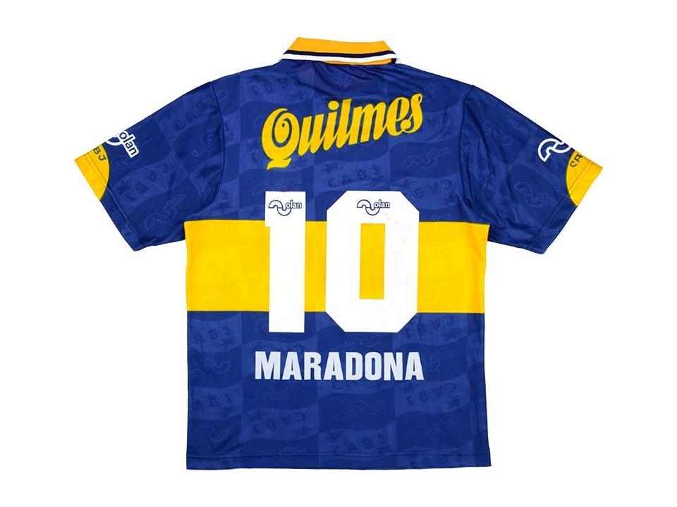 1995 Boca Juniors Domicile Maillot #10