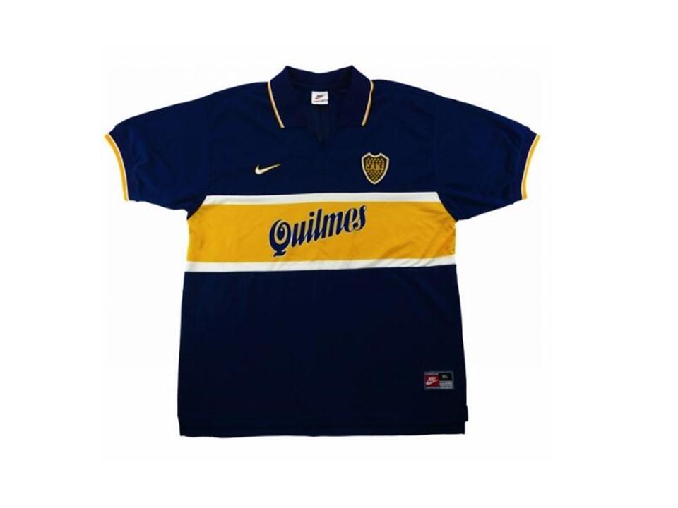 1996 1997 Boca Juniors Home Jersey