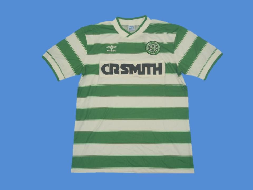 1985 86 Celtic Home Jersey