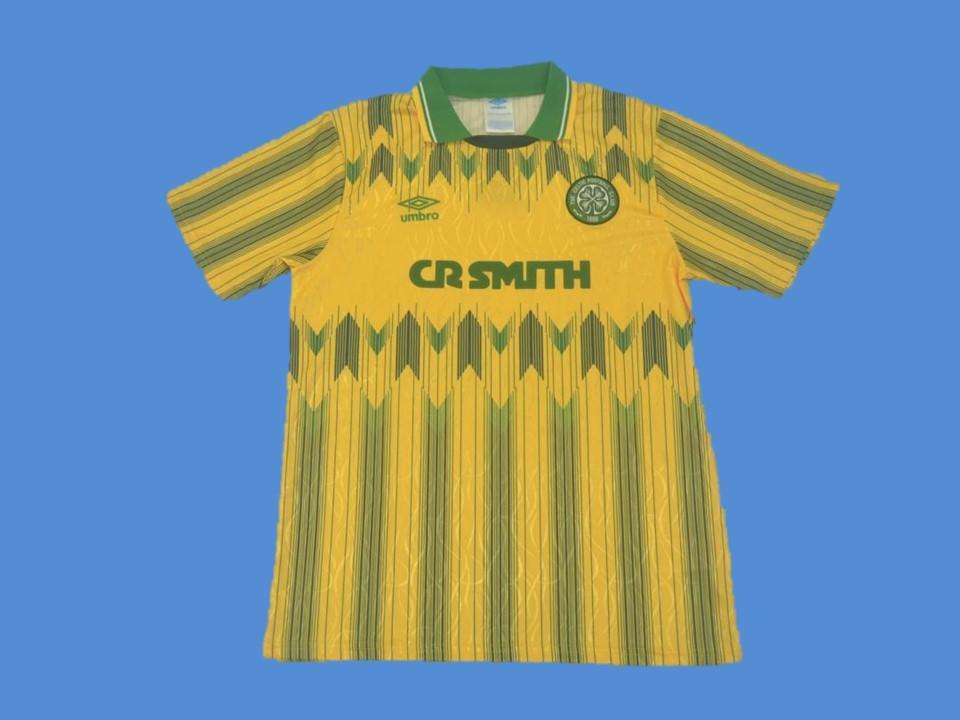 1991 92 Celtic Away Jersey