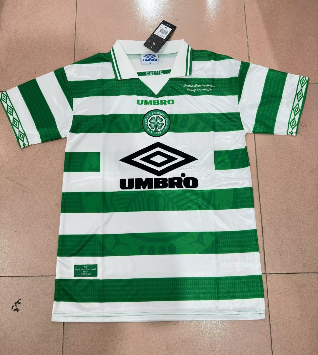 1997-1999 Celtic Domicile Maillot