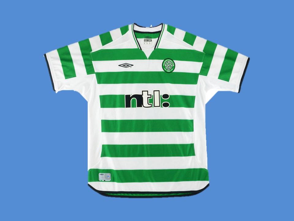 2001 03 Celtic Home Jersey