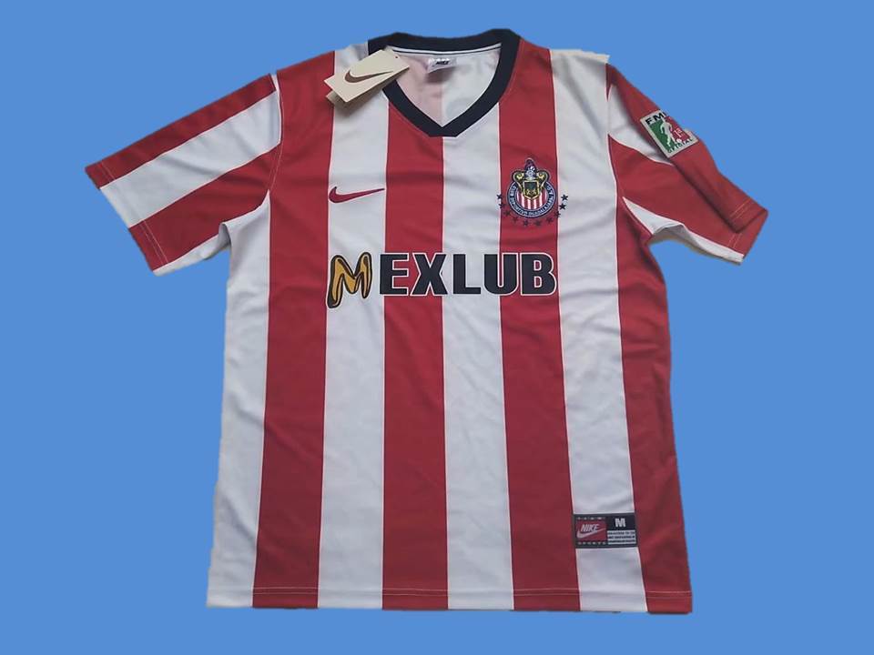 1996 1997 Chivas Guadalajara Domicile Maillot