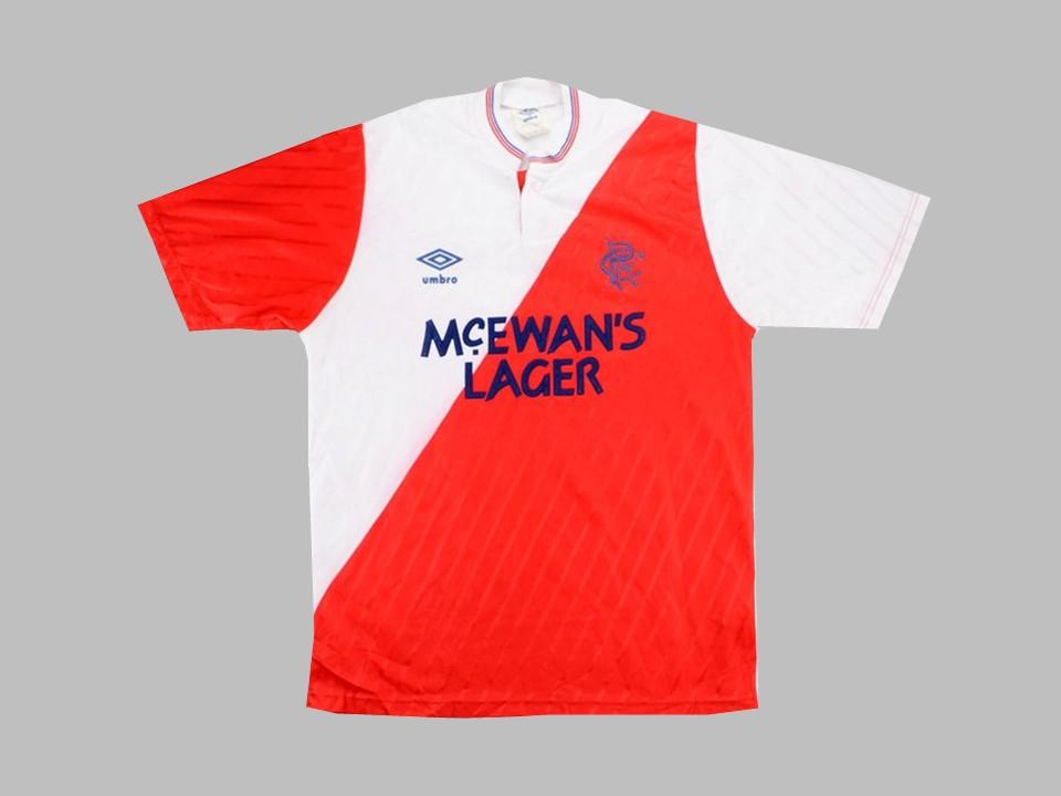 1987/1988 Rangers FC Away Shirt