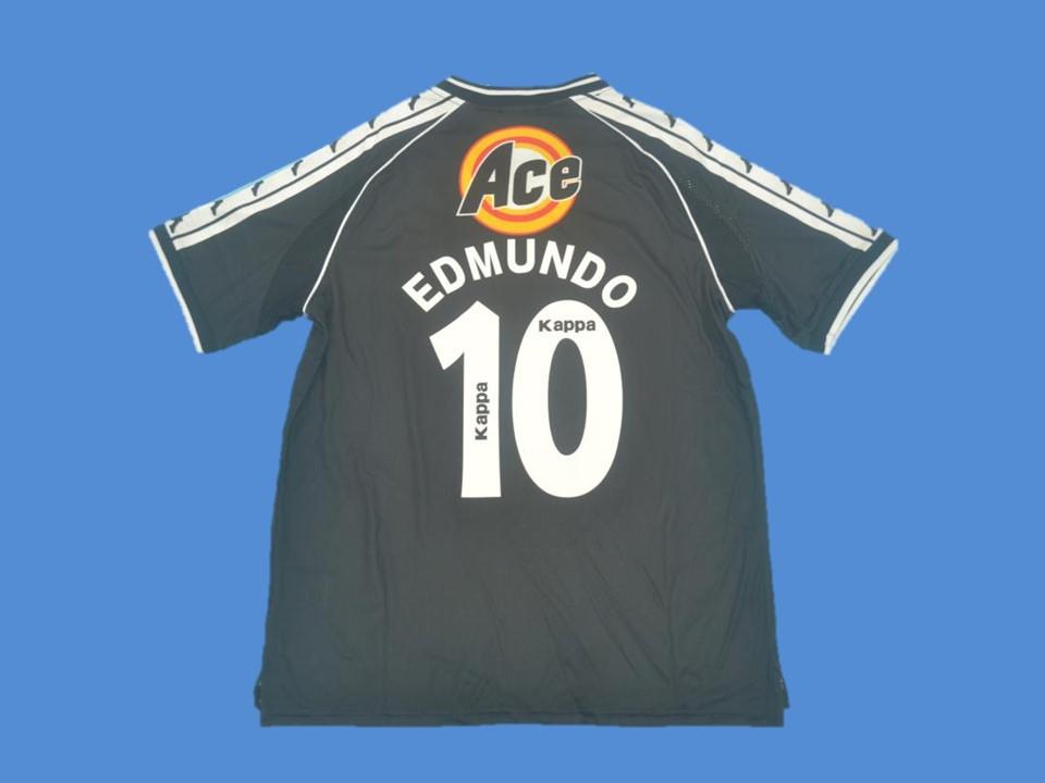 2000 2001 Vasco Da Gama  Maillot Noir Edmundo #10