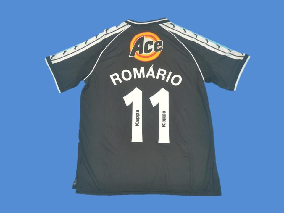 2000 2001 Vasco Da Gama  Maillot Noir Romario #11