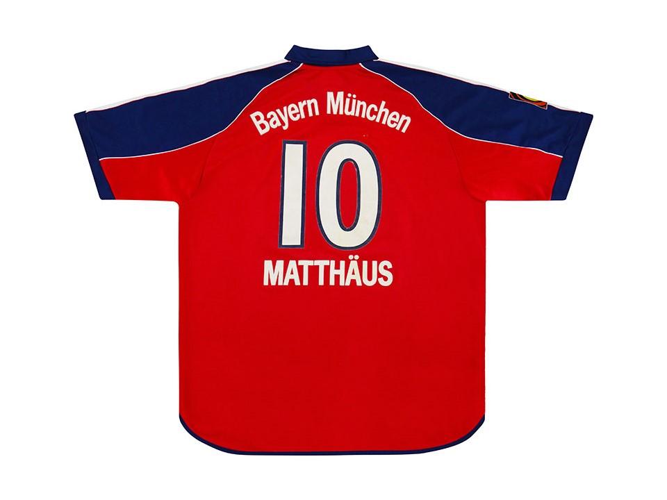 2000 2001 Bayern Munchen Domicile Maillot #10