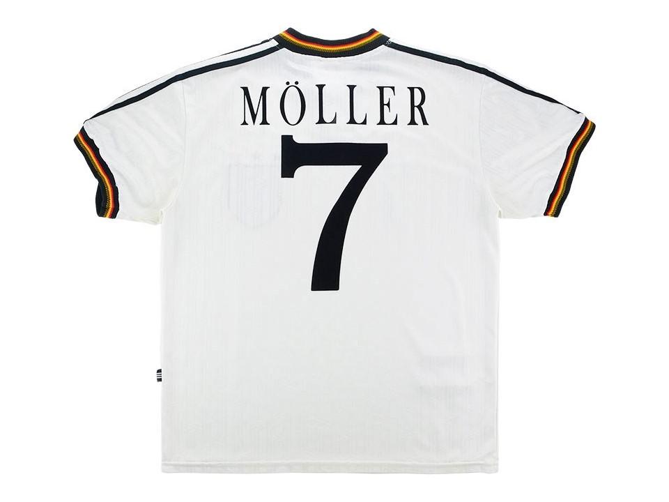 1996 Germany Home Shirt Moller #7