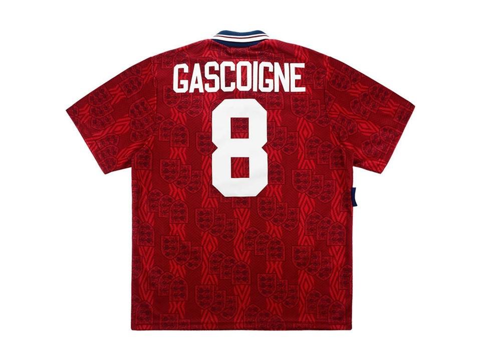 1994 Angleterre Exterieur Maillot Gascoigne #8