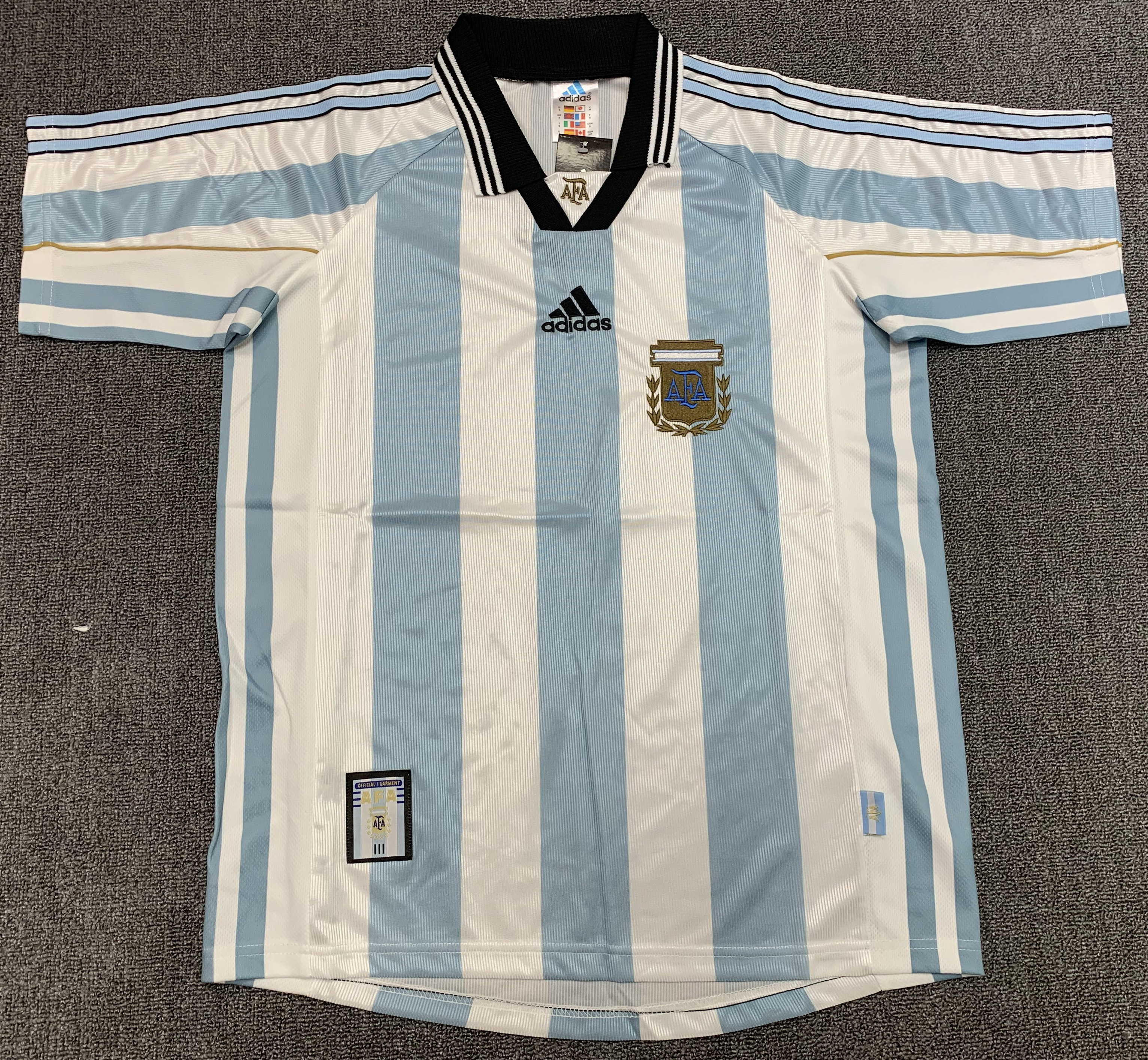 1998 Argentina Home Jersey