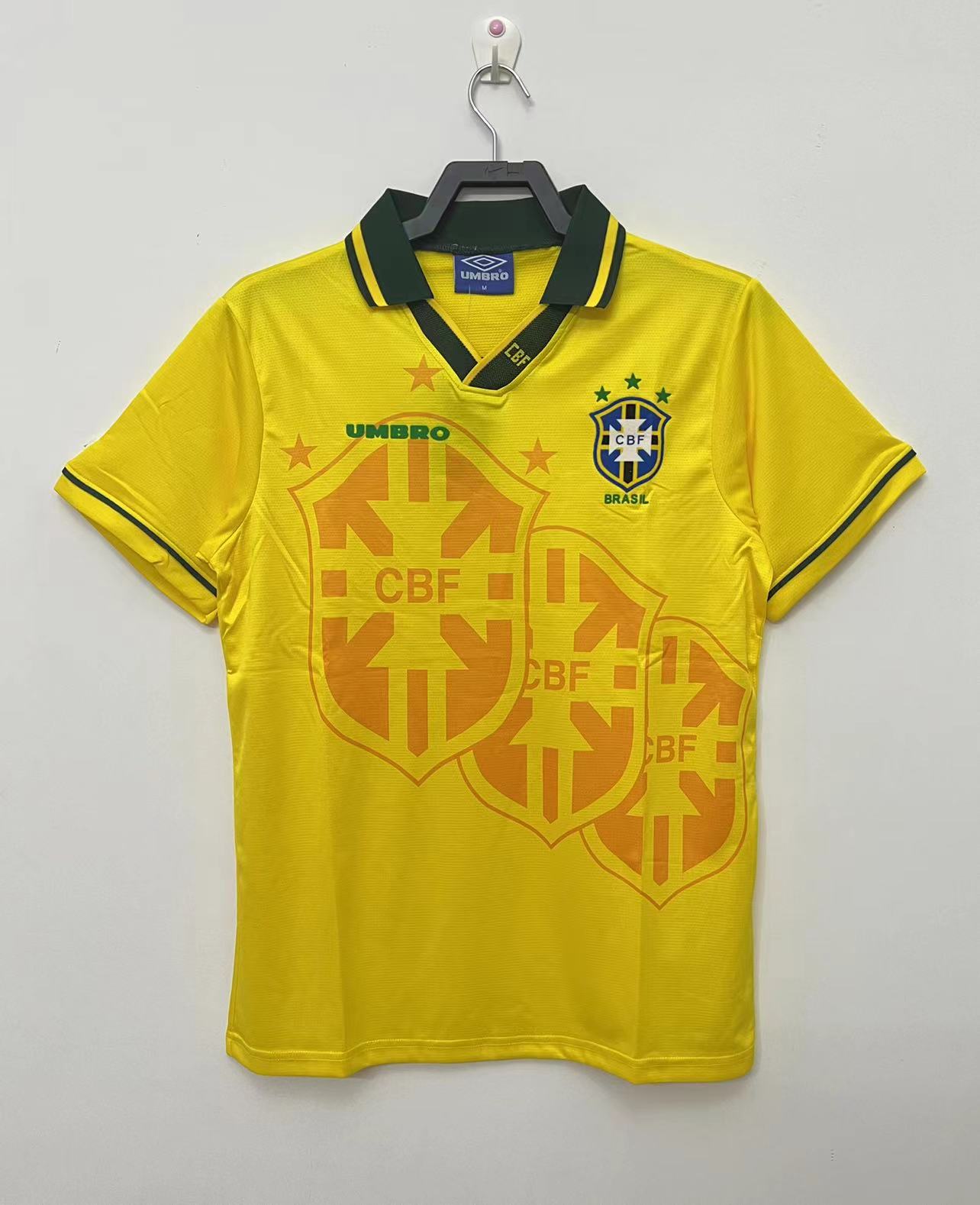 1994 Brazil Home Jersey