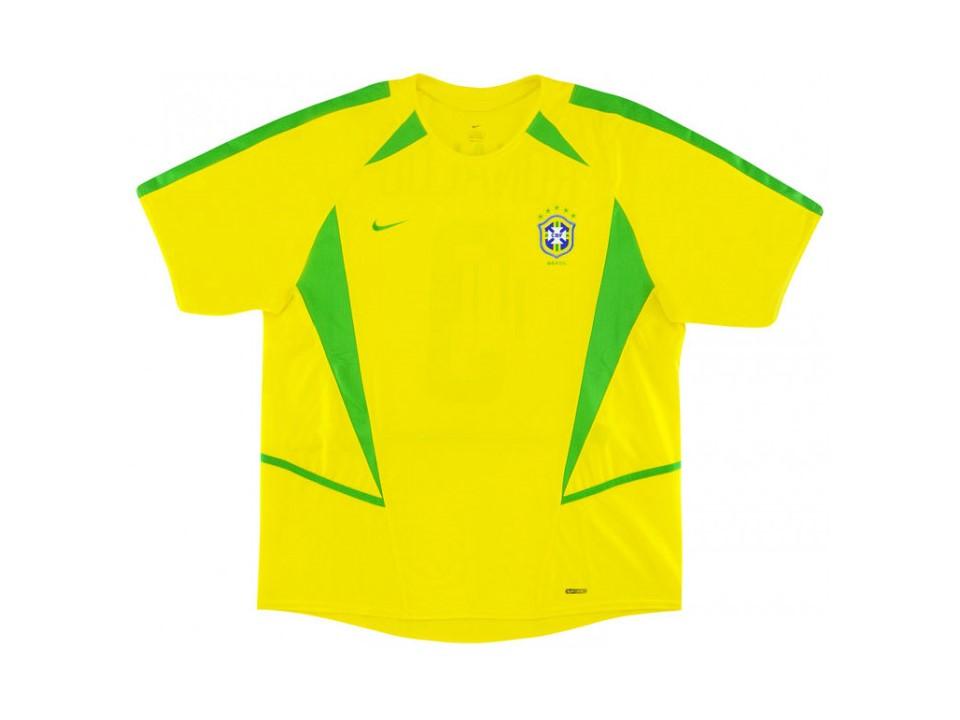 2002 Bresil Domicile Maillot Coupe du Monde