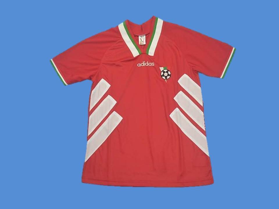 1994 Bulgarie Exterieur Maillot Coupe du Monde