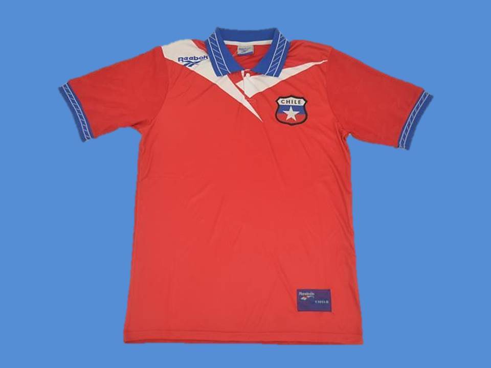 1998 Chili Domicile Maillot Coupe du Monde