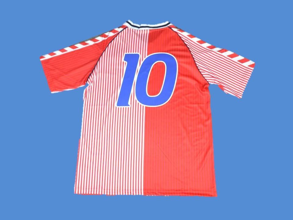 1986 Denmark Home Jersey Number #10